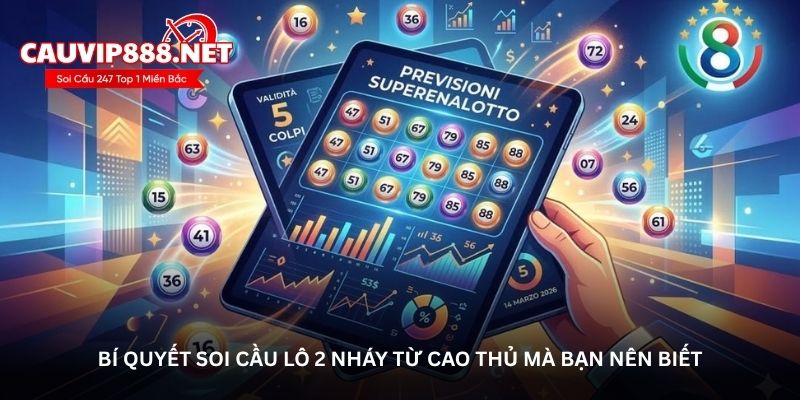 Bí quyết soi cầu lô 2 nháy từ cao thủ mà bạn nên biết