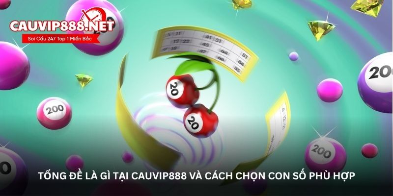 Tổng đề là gì tại cauvip888 và cách chọn con số phù hợp