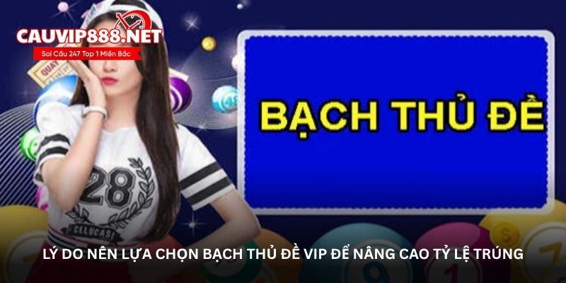 Lý do nên lựa chọn bạch thủ đề VIP để nâng cao tỷ lệ trúng