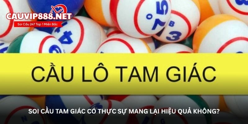 Soi cầu tam giác – Phương pháp mà anh em không thể bỏ qua