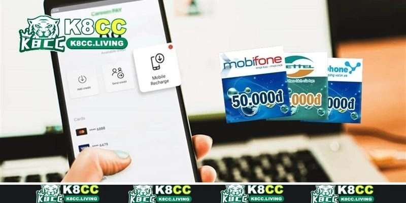 Các hình thức nạp tiền phổ biến tại nhà cái K8CC